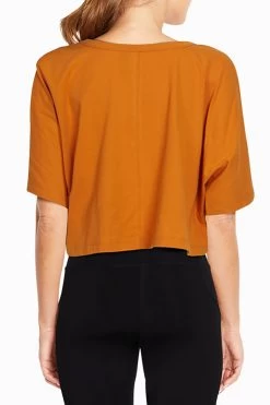 Marika Cycle House Keiley Crop Short Sleeve Tee -Sporty Vibe Shop GLT5192 5FS 01