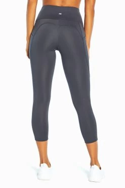 Marika Carson Side Pocket Mid Calf Capri 35 Marika Carson Side Pocket Mid Calf Capri -Sporty Vibe Shop MLC1124A I43.7644
