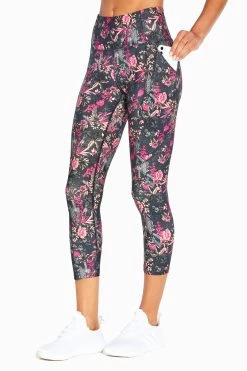 Marika Carson Side Pocket Mid Calf Capri 26 Marika Carson Side Pocket Mid Calf Capri -Sporty Vibe Shop MLC1124A Q4A.80253