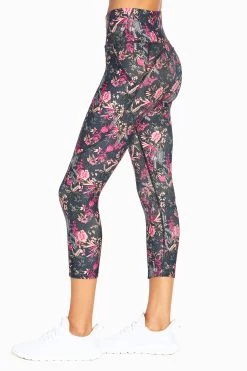 Marika Carson Side Pocket Mid Calf Capri 28 Marika Carson Side Pocket Mid Calf Capri -Sporty Vibe Shop MLC1124A Q4A.80254