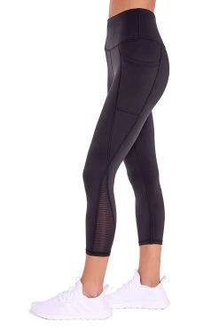 Marika Angela Side Pocket Mid Calf Capri -Sporty Vibe Shop MLC2026A 001.2951