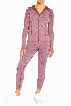 Marika Medley Seamless Hooded Jacket 24 Marika Medley Seamless Hooded Jacket -Sporty Vibe Shop MLJ0633A 6B0.MLL1467A 6B0.56640