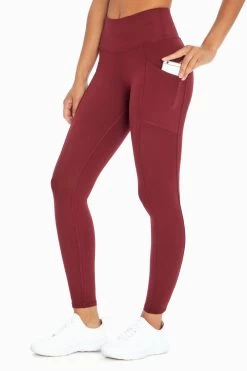 Marika Cameron Side Pocket Tummy Control Legging -Sporty Vibe Shop MLL0807A 65V7260LORES RT