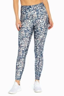 Marika High Rise Side Pocket Ankle Legging - Elderberry Ikat Camo 9 Marika High Rise Side Pocket Ankle Legging - Elderberry Ikat Camo -Sporty Vibe Shop MLL1145A 1KR.66762