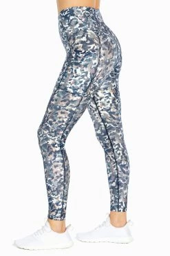 Marika High Rise Side Pocket Ankle Legging - Elderberry Ikat Camo 11 Marika High Rise Side Pocket Ankle Legging - Elderberry Ikat Camo -Sporty Vibe Shop MLL1145A 1KR.66764