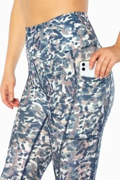 Marika High Rise Side Pocket Ankle Legging - Elderberry Ikat Camo 8 Marika High Rise Side Pocket Ankle Legging - Elderberry Ikat Camo -Sporty Vibe Shop MLL1145A 1KR.66768