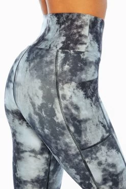 Marika High Rise Side Pocket Ankle Legging -Sporty Vibe Shop MLL1145A A4B. 10892