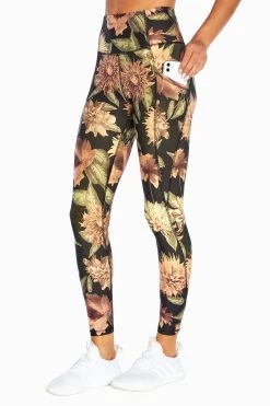 Marika Sia Side Pocket Ankle Legging -Sporty Vibe Shop MLL1441A K0J.59012