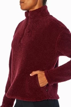 Marika Tammy Sherpa Pullover -Sporty Vibe Shop MLQ0114A 60B.33207