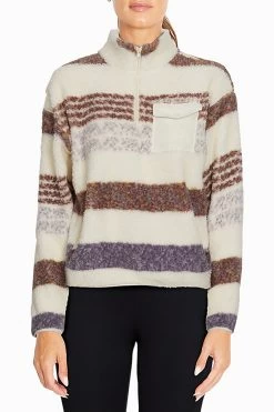 Marika Arden Sherpa Pullover -Sporty Vibe Shop MLQ0144A 1QI