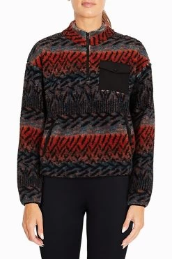 Marika Arden Sherpa Pullover -Sporty Vibe Shop MLQ0144A 7FT
