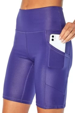 Marika Eclipse Side Pocket Shine Bermuda 15 Marika Eclipse Side Pocket Shine Bermuda -Sporty Vibe Shop MLS1554A 460.65553