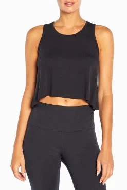 Marika Essential Cropped Tank -Sporty Vibe Shop MLT2972A 001.77485