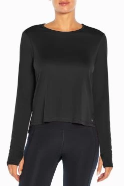 Marika Anya Long Sleeve Tee -Sporty Vibe Shop MLT4092A 001.30752