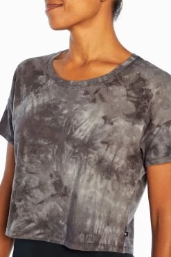 Marika Tie Dye Boxy Crop Short Sleeve Tee 14 Marika Tie Dye Boxy Crop Short Sleeve Tee -Sporty Vibe Shop MLT4153A YX0.7105