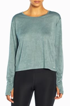 Marika Sonja Long Sleeve Tee -Sporty Vibe Shop MLT4269A 3ZF.13847