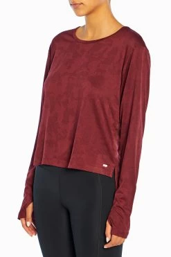 Marika Sonja Long Sleeve Tee -Sporty Vibe Shop MLT4269A 6EY.44147