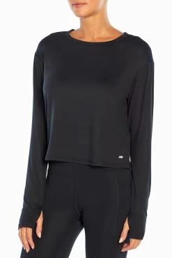 Marika Essential Long Sleeve Tee -Sporty Vibe Shop MLT4279A 001.0668