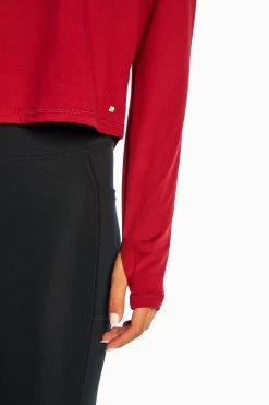 Marika Essential Long Sleeve Tee -Sporty Vibe Shop MLT4279A 23Q.44249