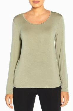 Marika Andrea Long Sleeve Top -Sporty Vibe Shop MLT5001A T31.4239